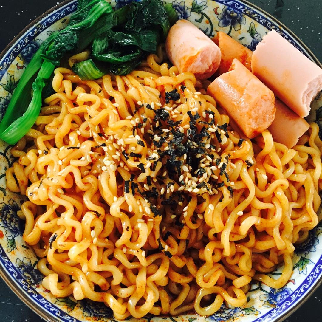 wrj做的火鸡面(辣鸡面)