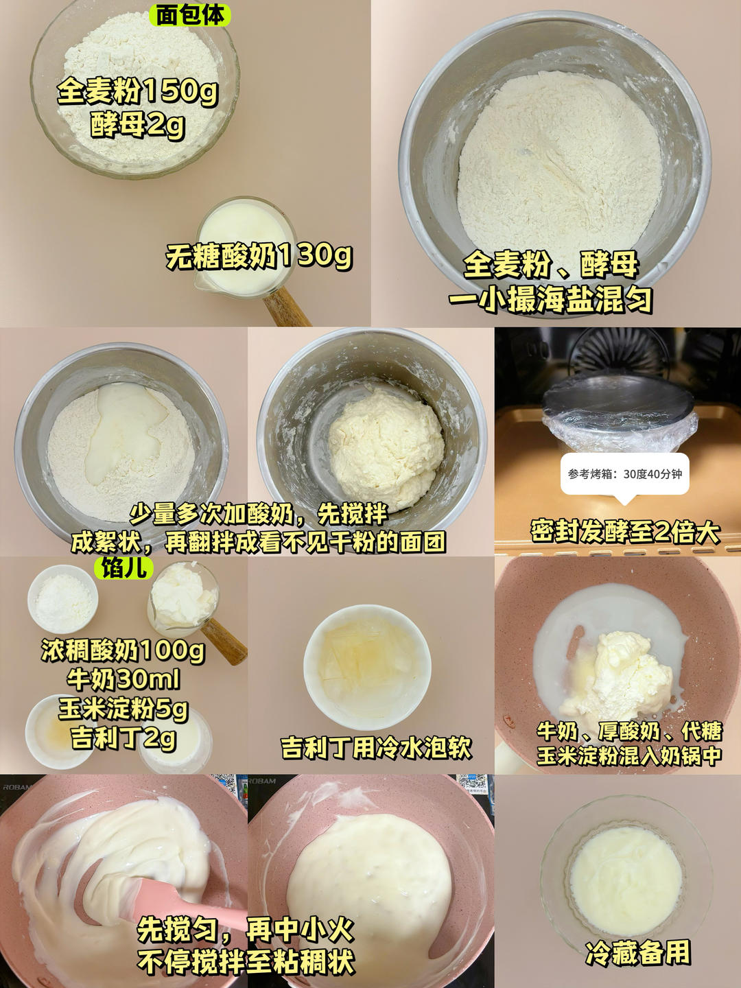 纯奶手撕吐司的做法 步骤1