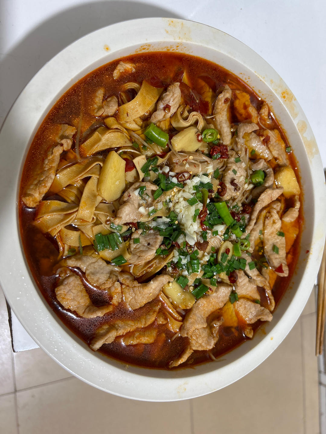 水煮肉片（肯定不翻车）