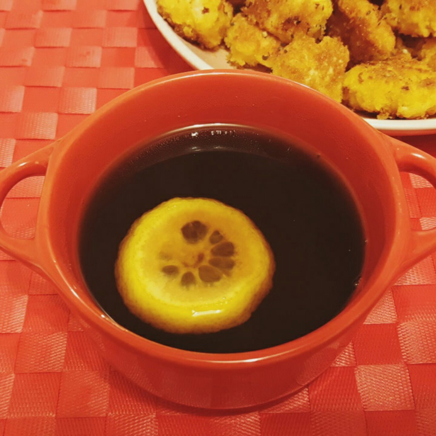柠檬可乐生姜茶