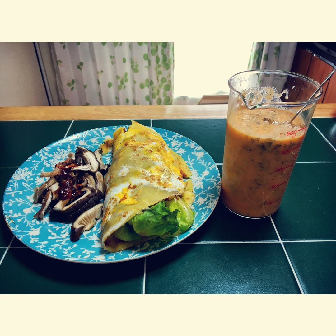 平底锅版煎饼果子