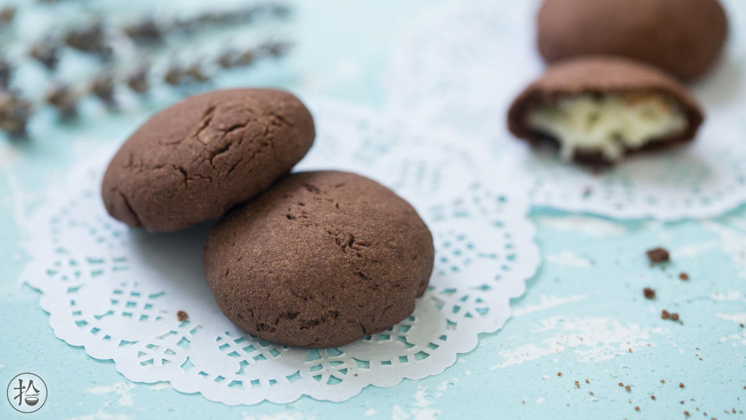 麻薯夹心软曲奇的做法