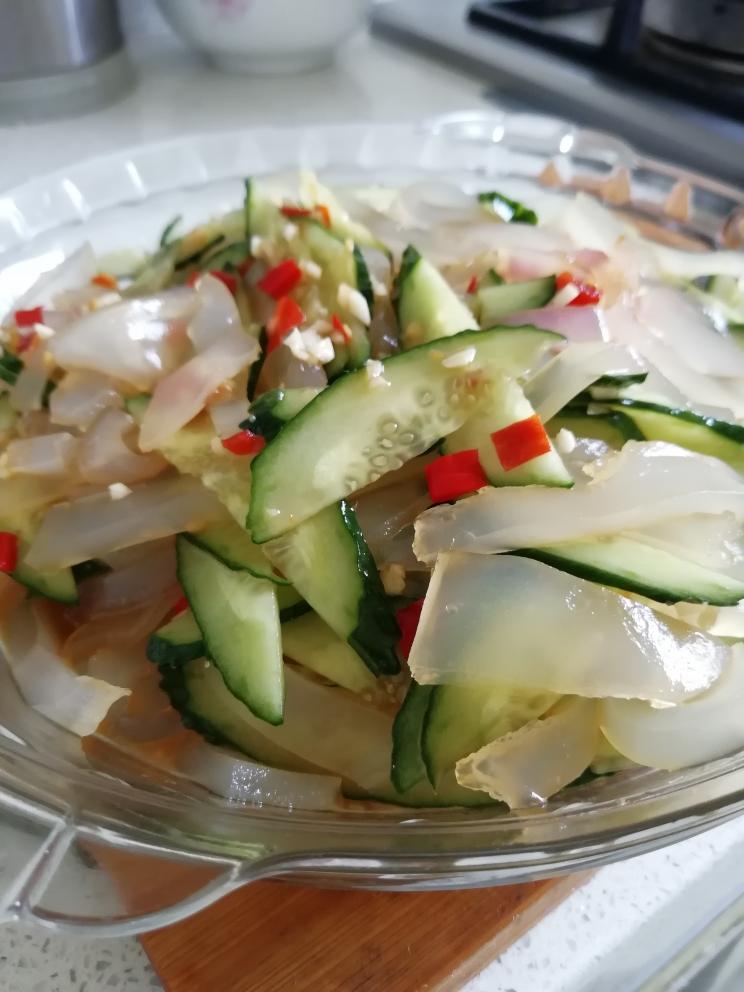 凉拌粉皮黄瓜