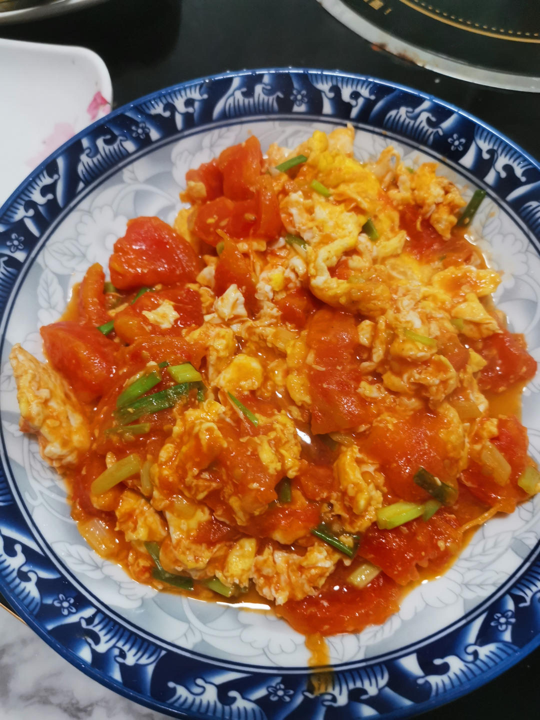 跟老公学的西红柿炒鸡蛋🍅