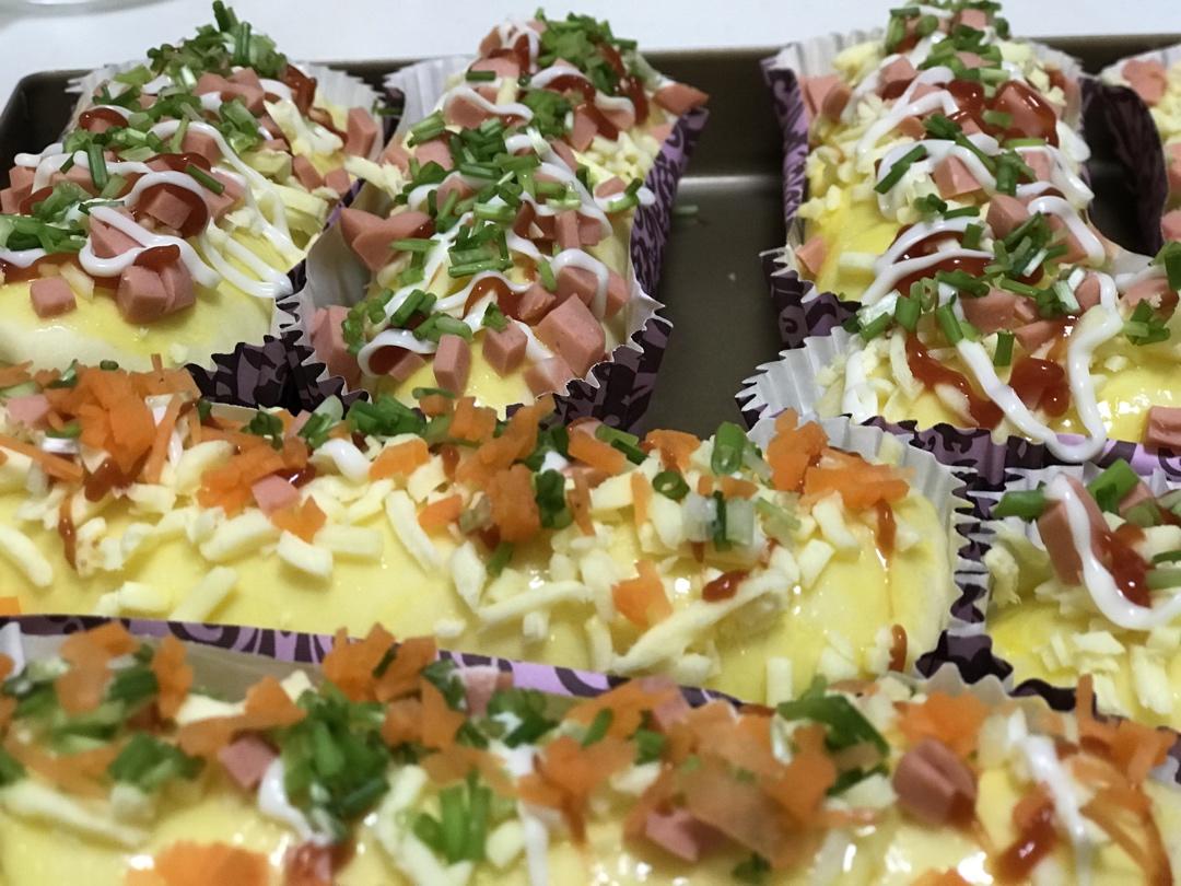 香葱芝士火腿面包  新手必修版