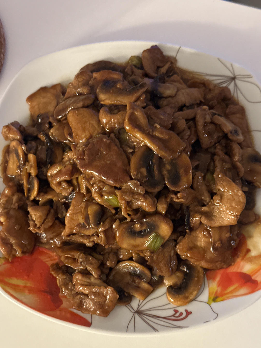香菇炒肉