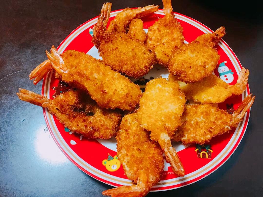 黄金凤尾虾