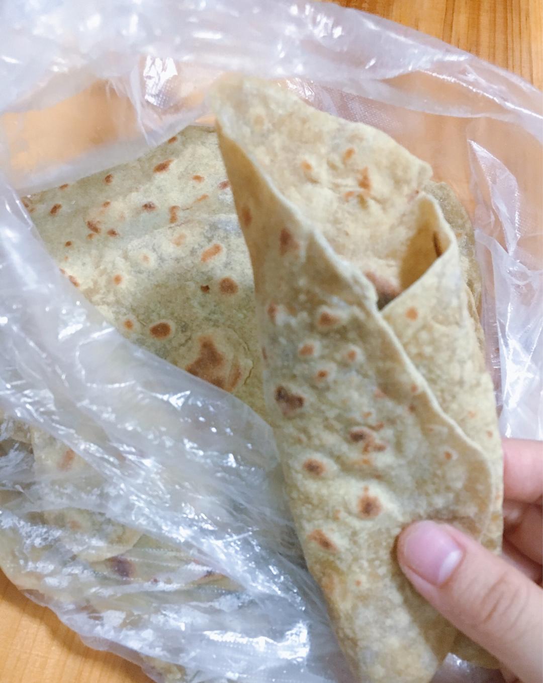 无麸质纯苦荞麦卷饼（无糖无面粉无鸡蛋）