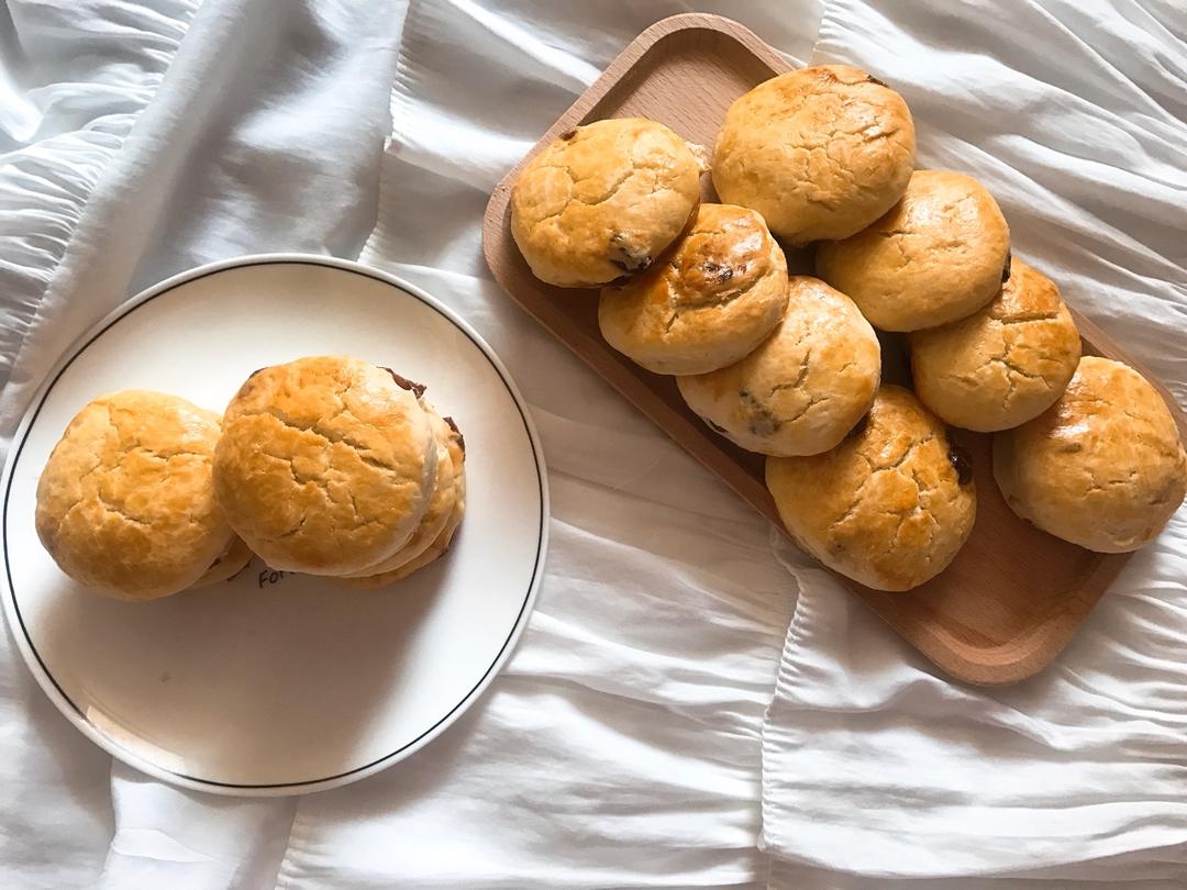 【视频】3分钟 奶油司康Scone(可能是世界上最快手的司康) 消耗淡奶油～