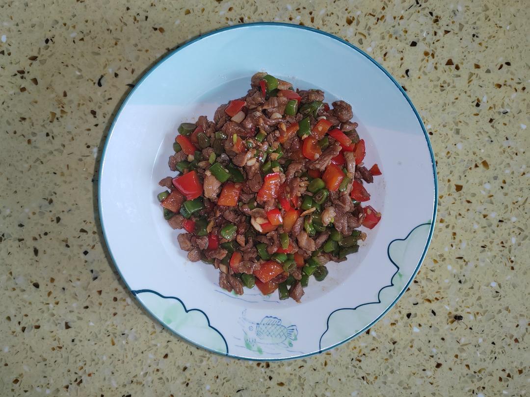 超简单的家常下饭菜猪肉末辣炒豆角