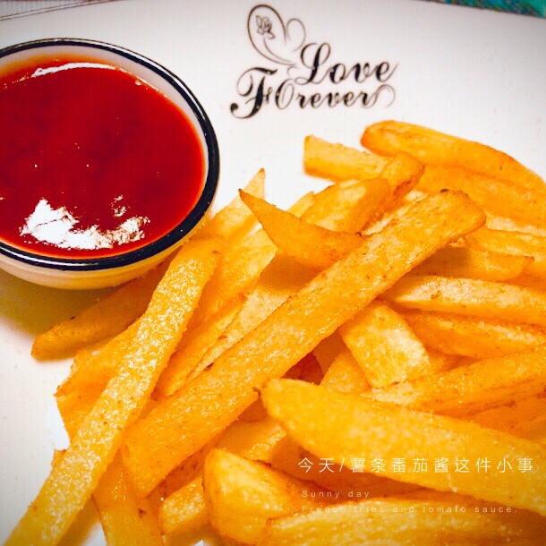 简易炸薯条
