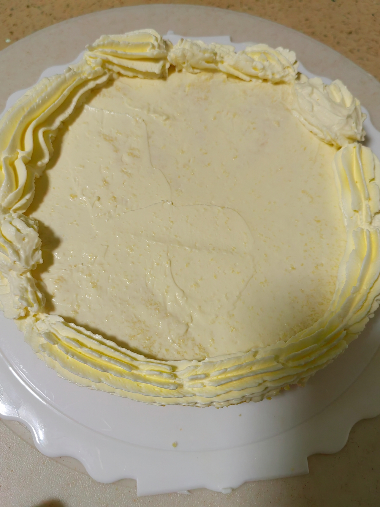 简单易学的芒果奶油蛋糕（8寸）的做法 步骤28