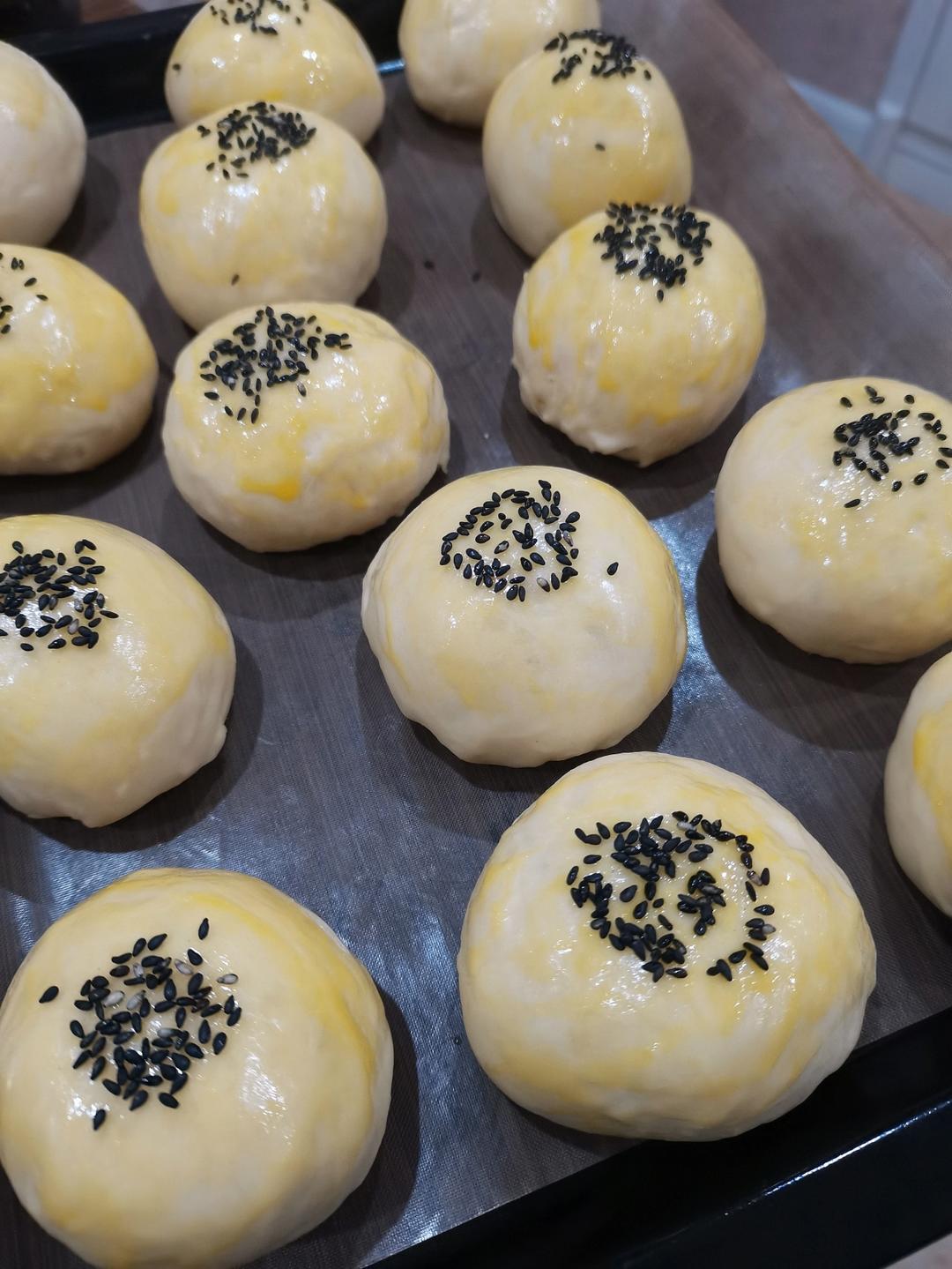 迷你豆沙吐司｜红豆面包｜一口一个