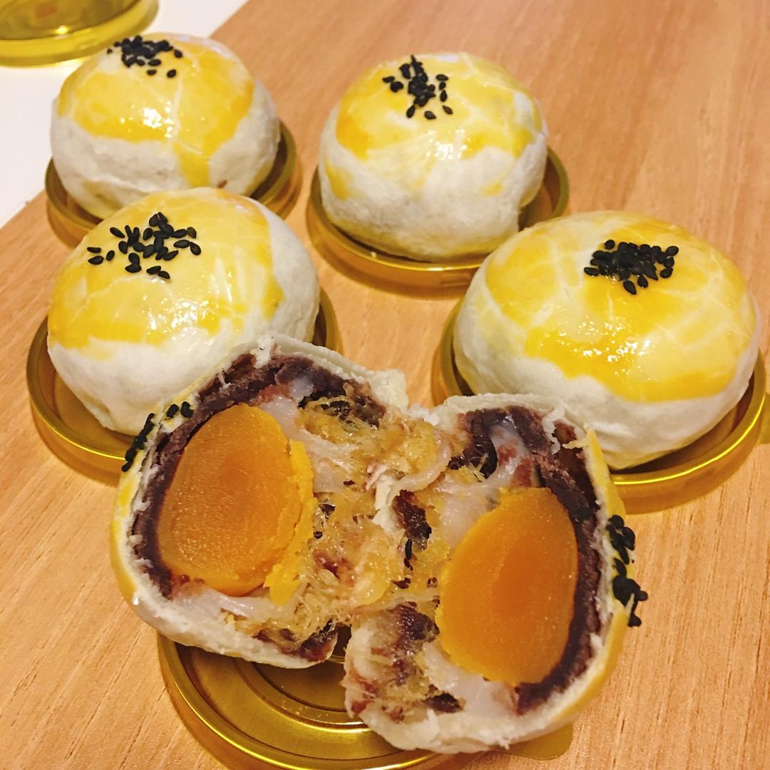 ㊙️网红麻薯肉松蛋黄酥🔥，好吃到爆‼️