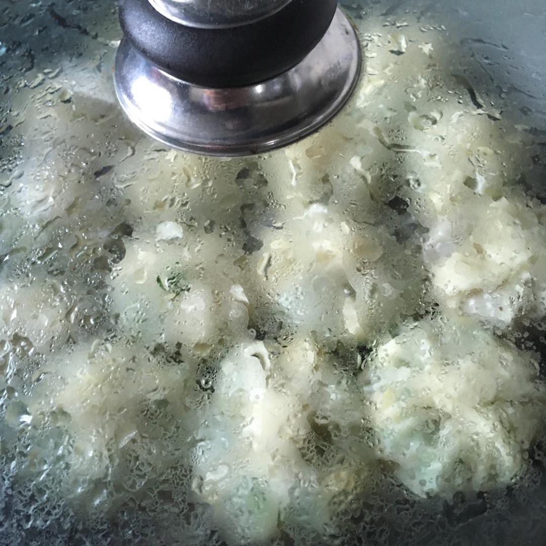 网红【水晶水煎包】一次就成功！