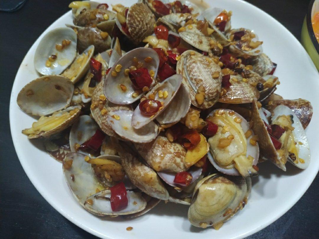 辣炒花蛤