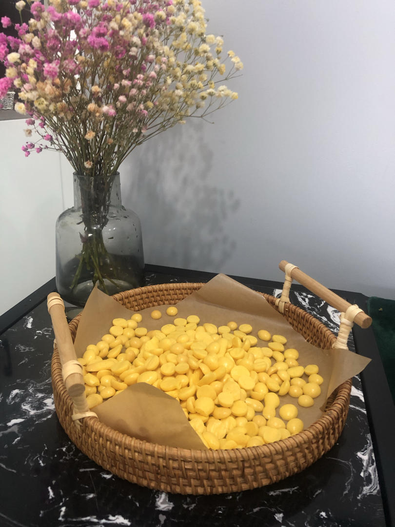 入口即化的无添加蛋黄溶豆