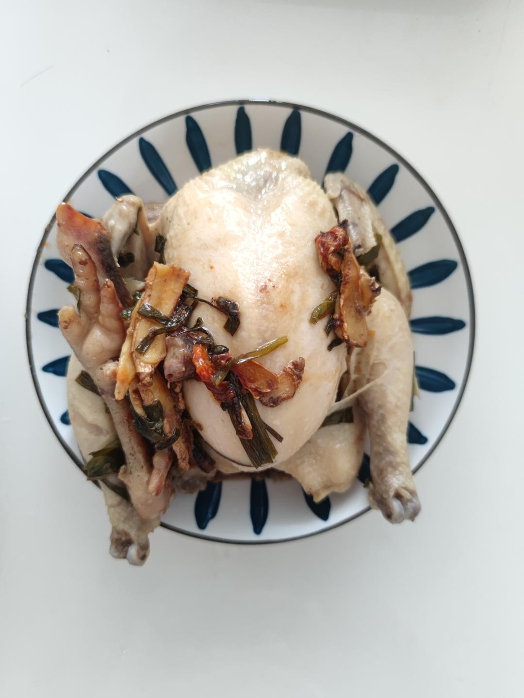 电饭煲版盐焗鸡