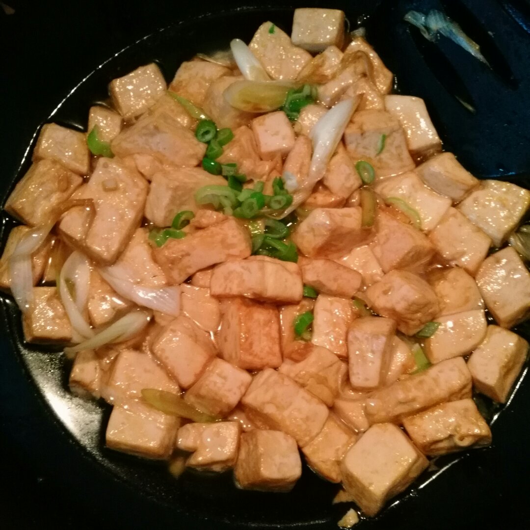 大葱烧豆腐