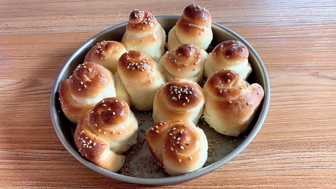 蜂蜜脆底小面包