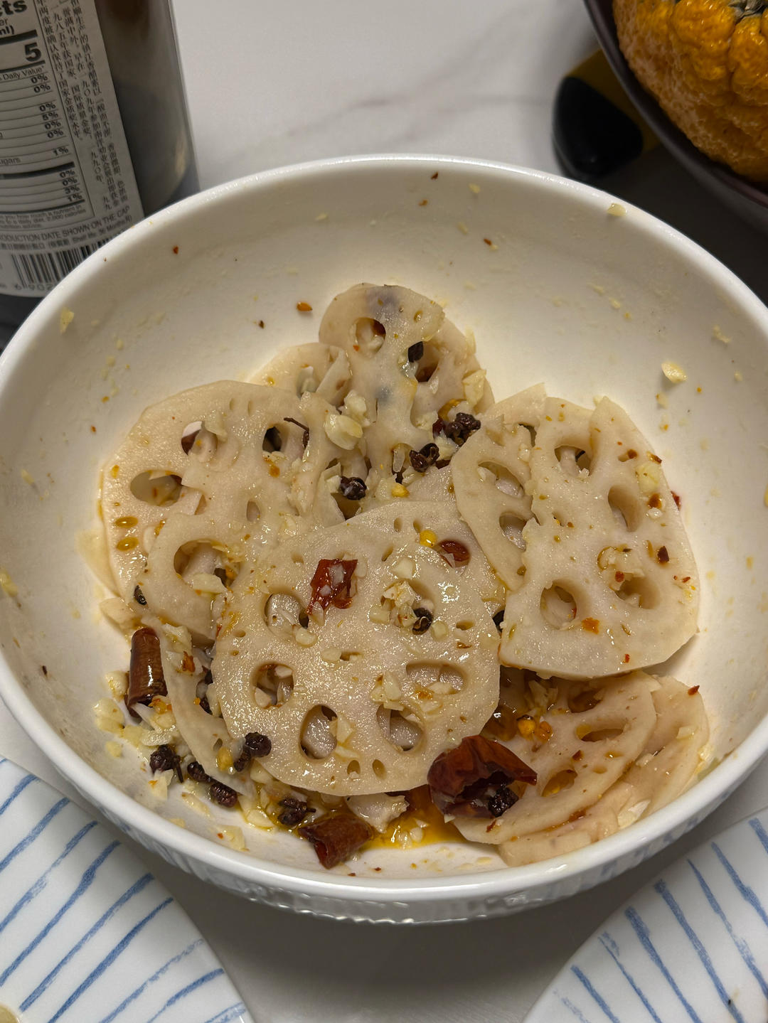 又白又脆的凉拌莲菜