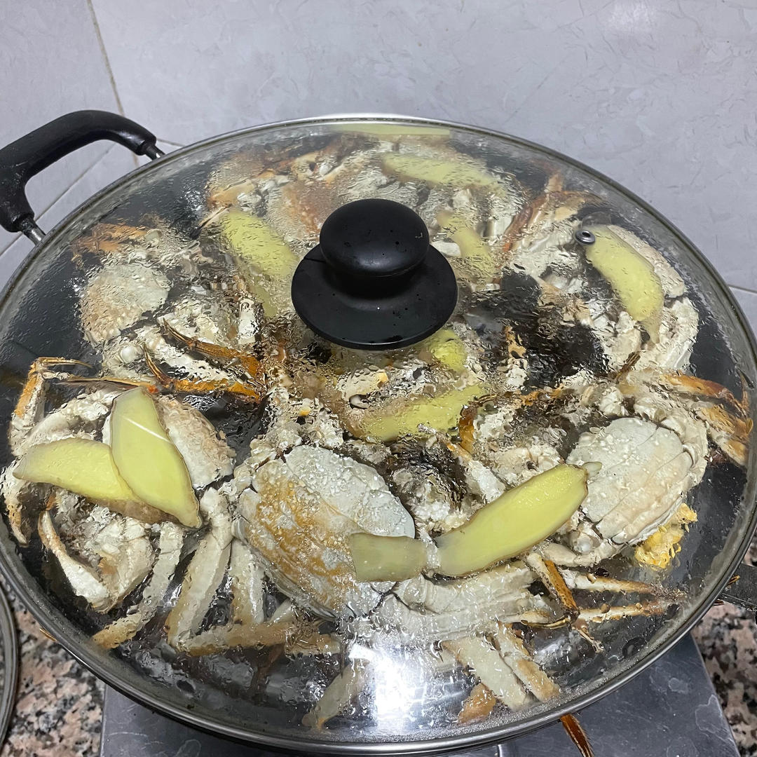 大闸蟹这样做不寒！超香！超好吃！香煎蟹!