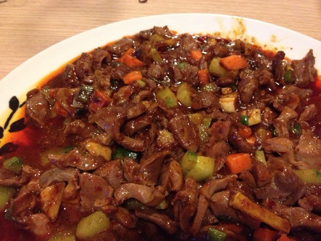 脆辣鸡胗