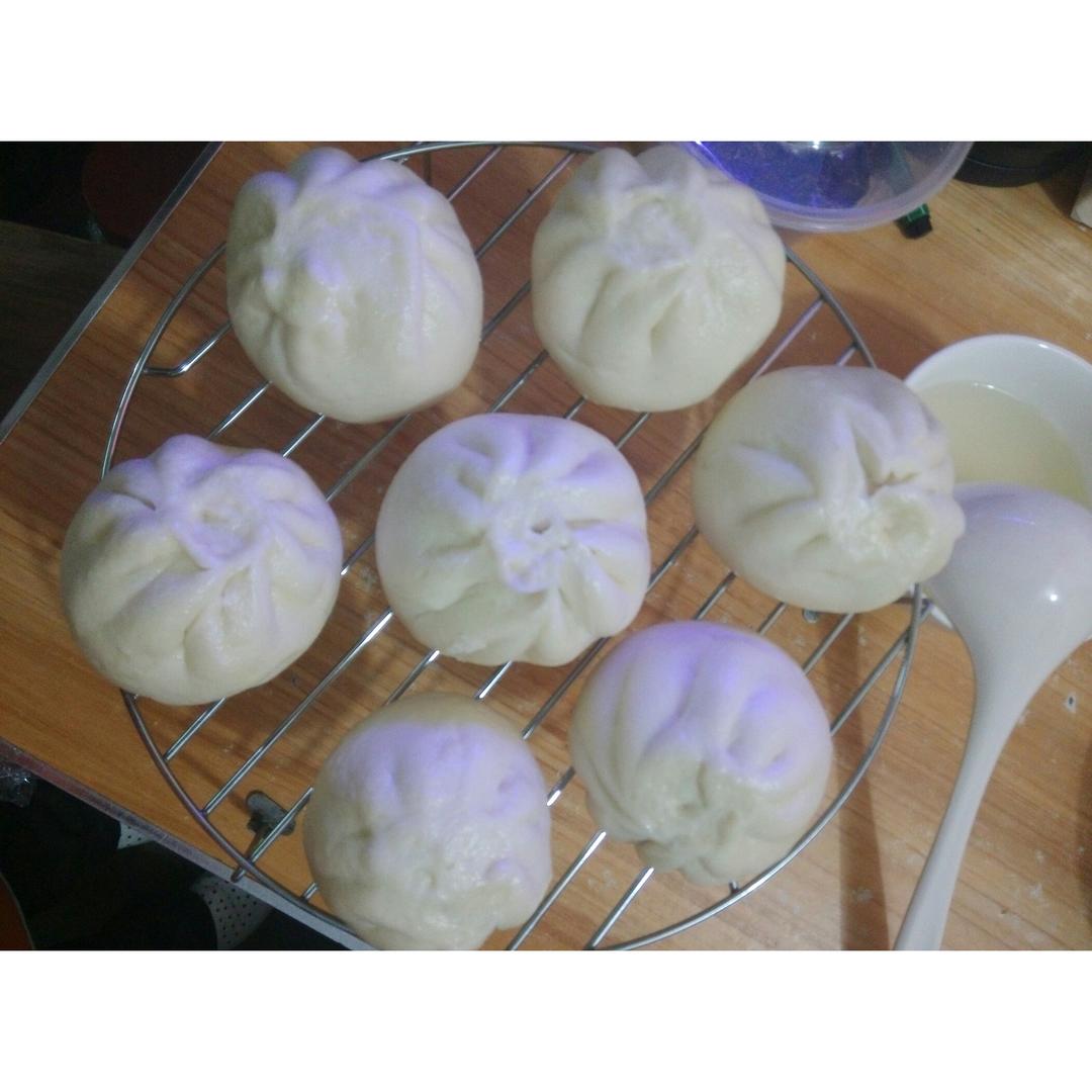 手工包子（肚脐包）