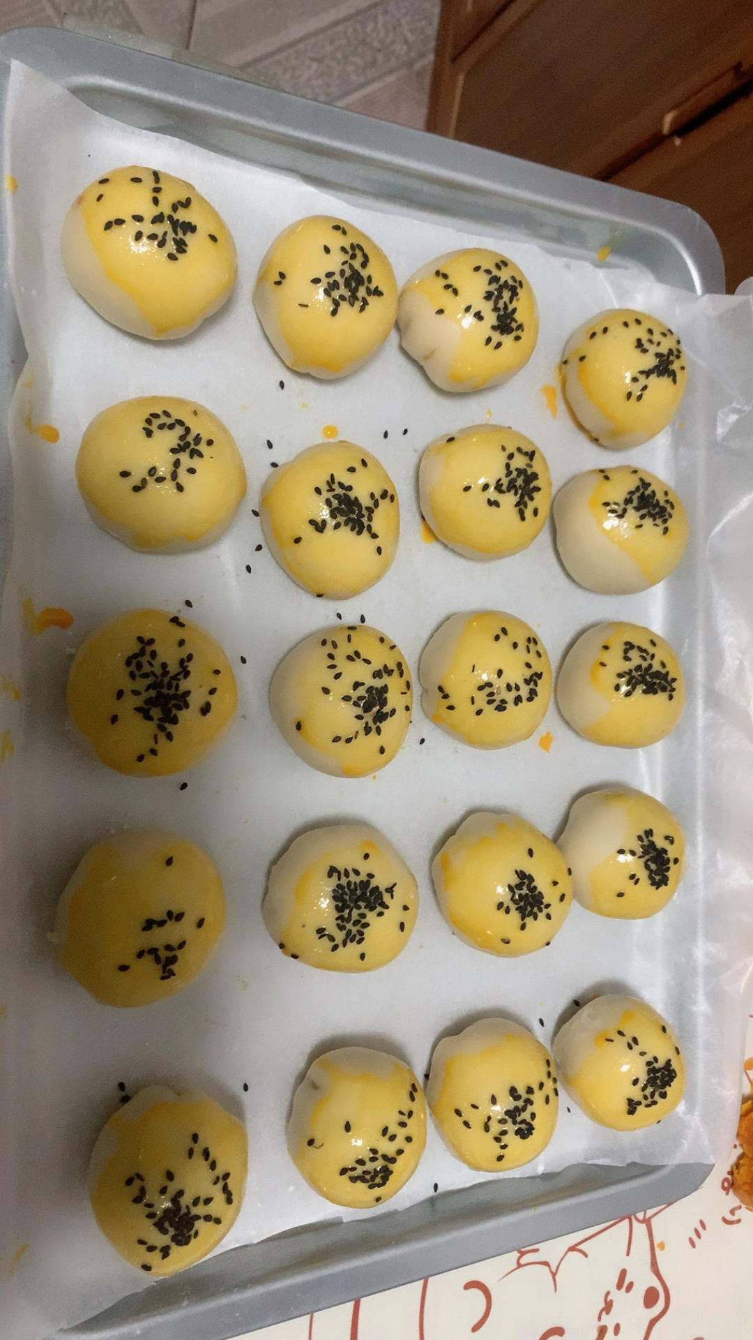 超简单 免揉 酥掉渣的蛋黄酥(超详细附全程视频)不破酥『万能酥皮』