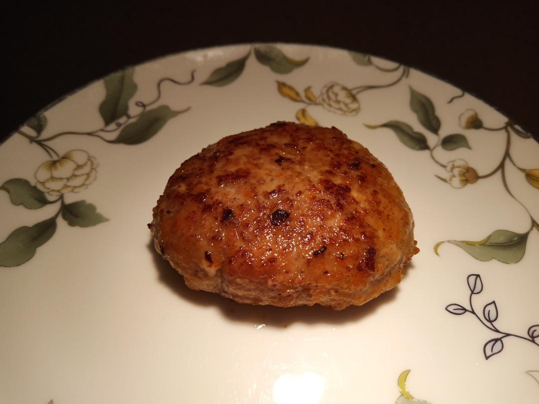 汉堡牛肉饼（个人记录用）的做法