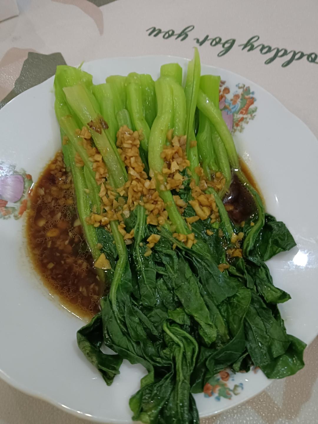白灼菜心