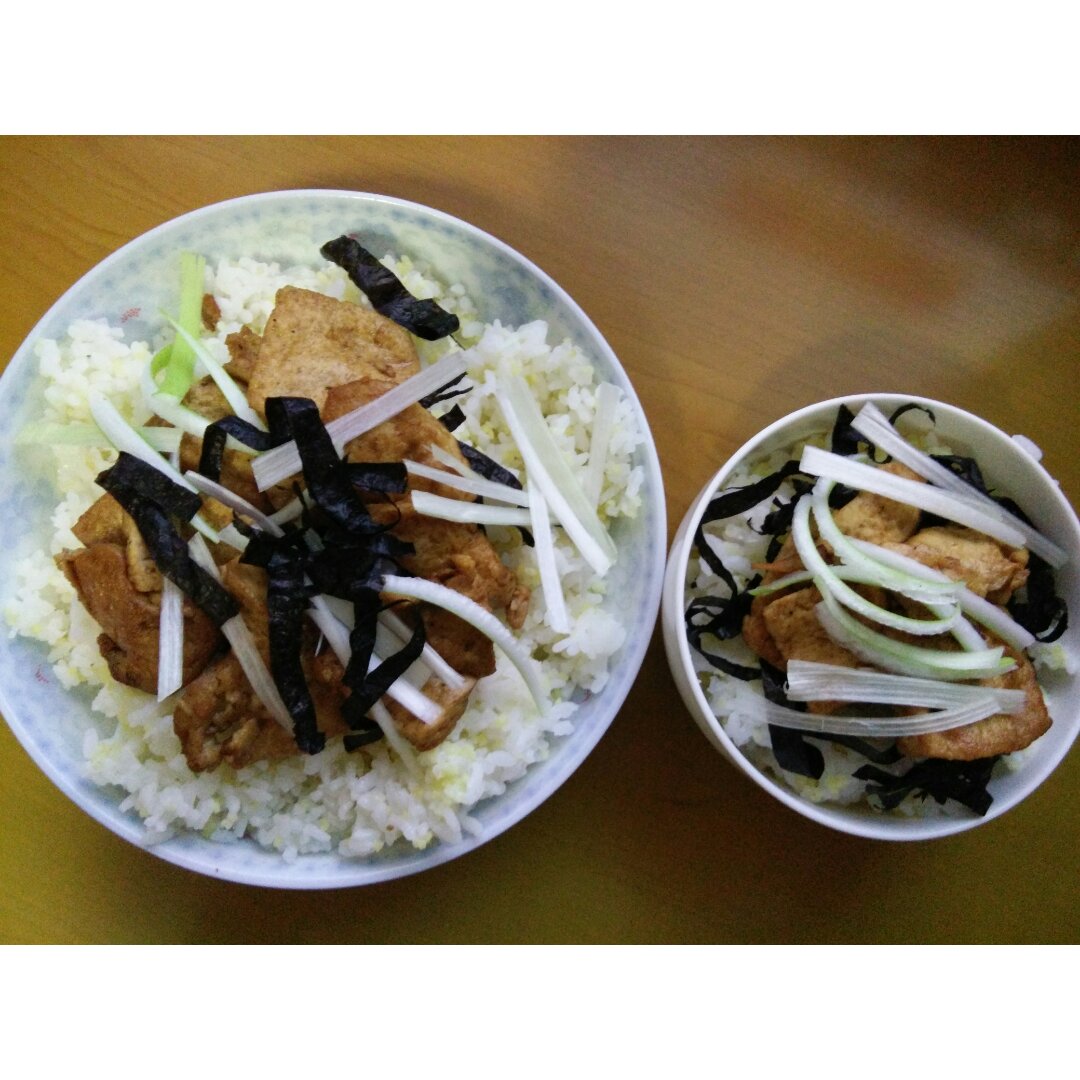 日式烧豆腐盖饭