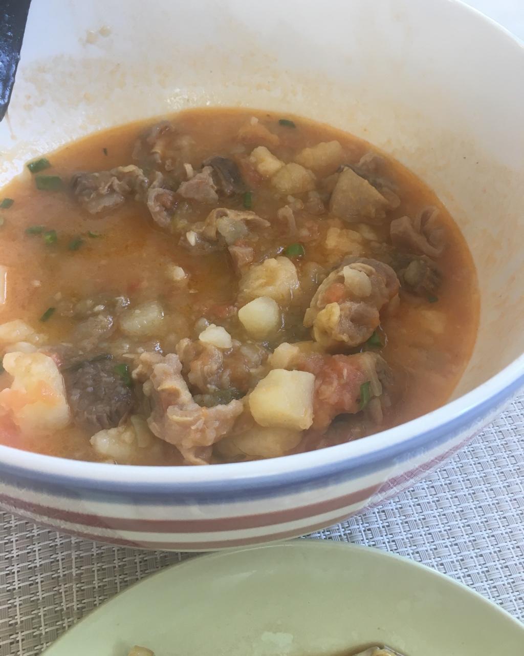 【番茄土豆炖牛腩】