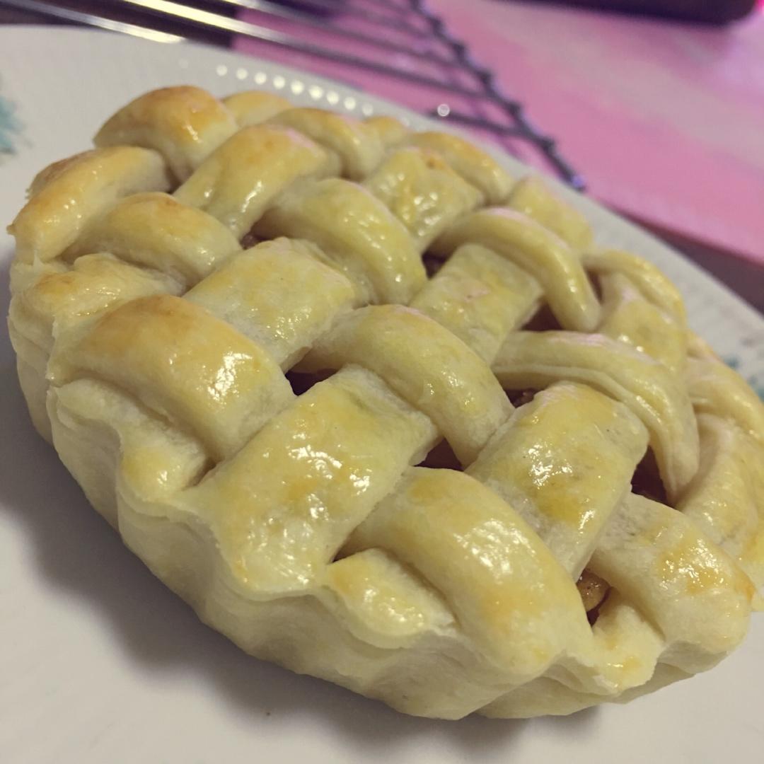 清甜双果派