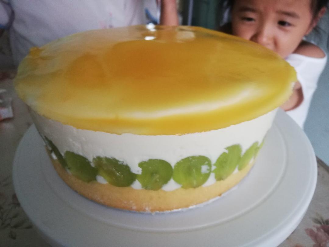 搬运【青提酸奶慕斯蛋糕】—cooking tree