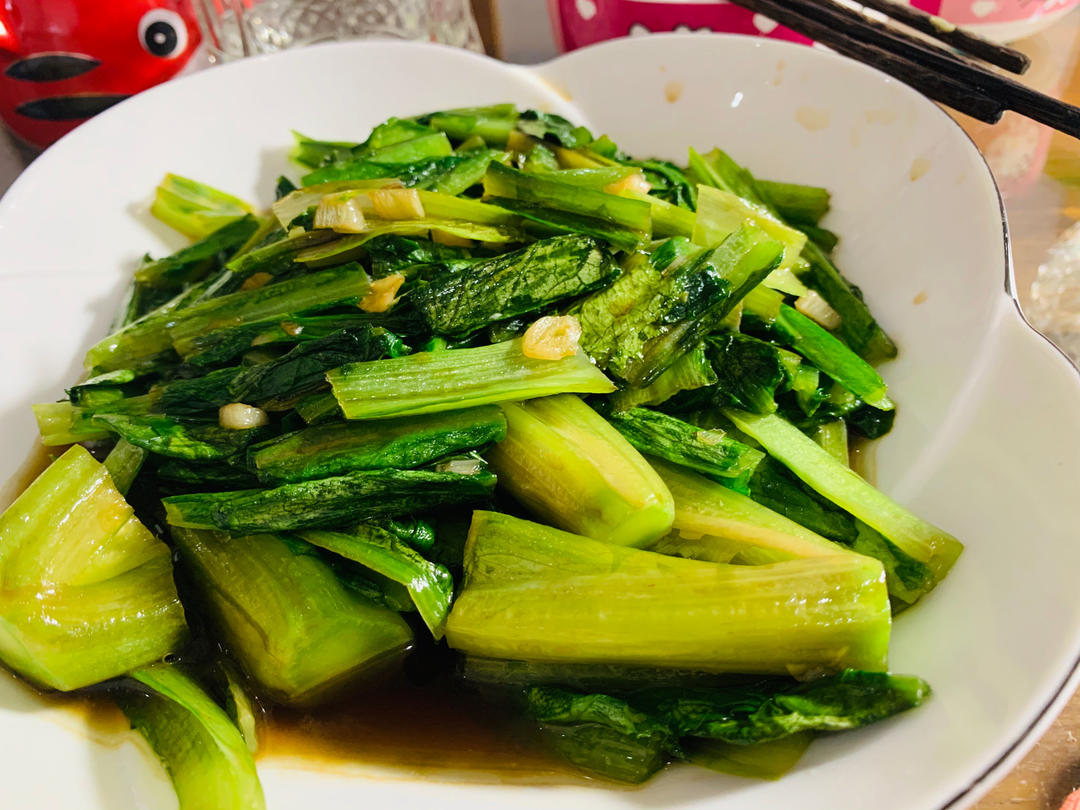 蒜蓉油麦菜（蚝油）