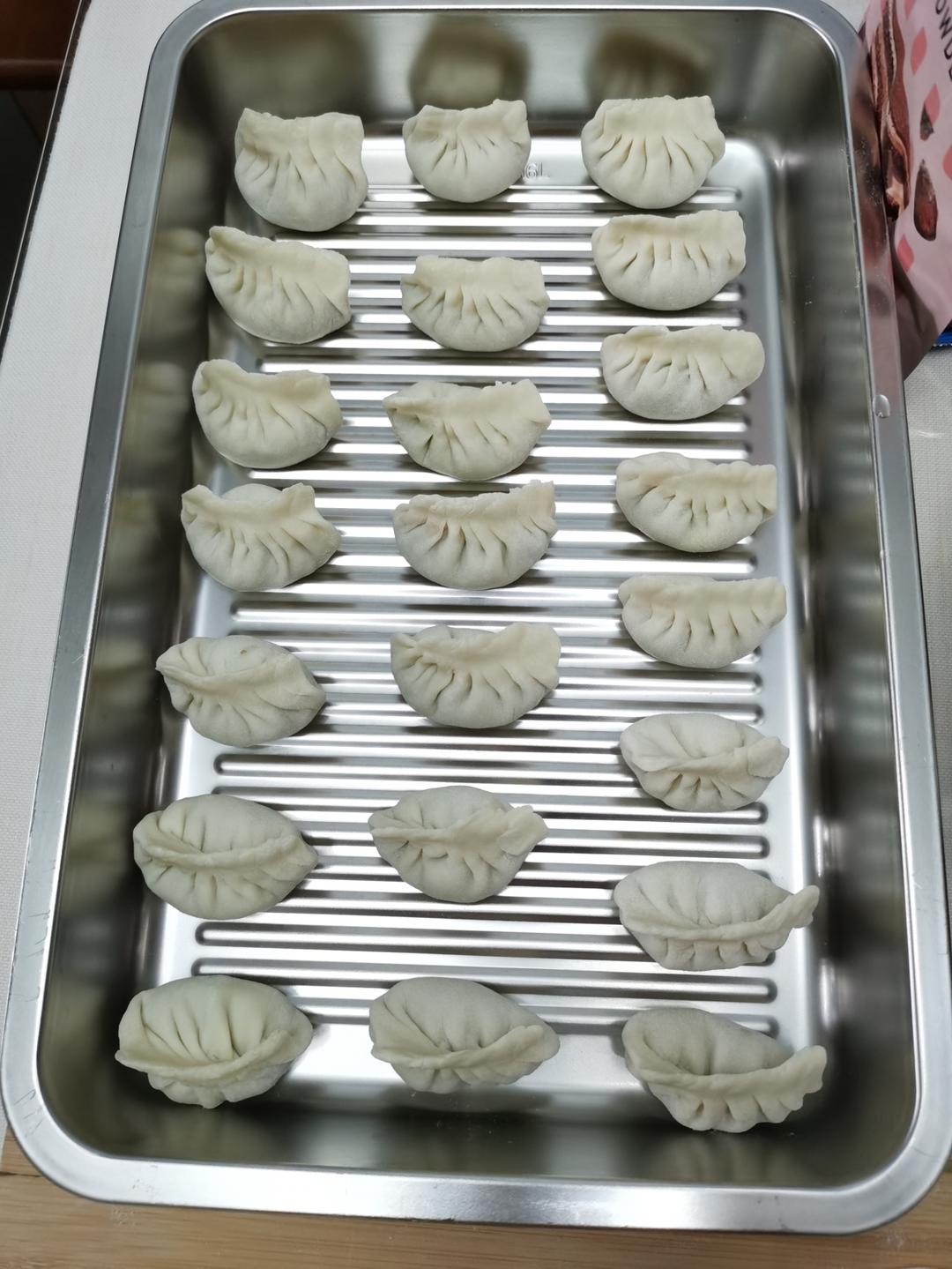 手工揉面三分钟，又韧又薄又好包的饺子皮