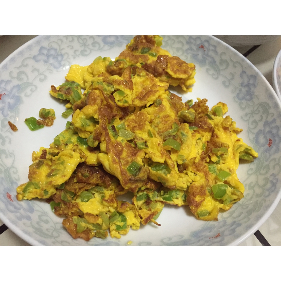 青椒炒蛋