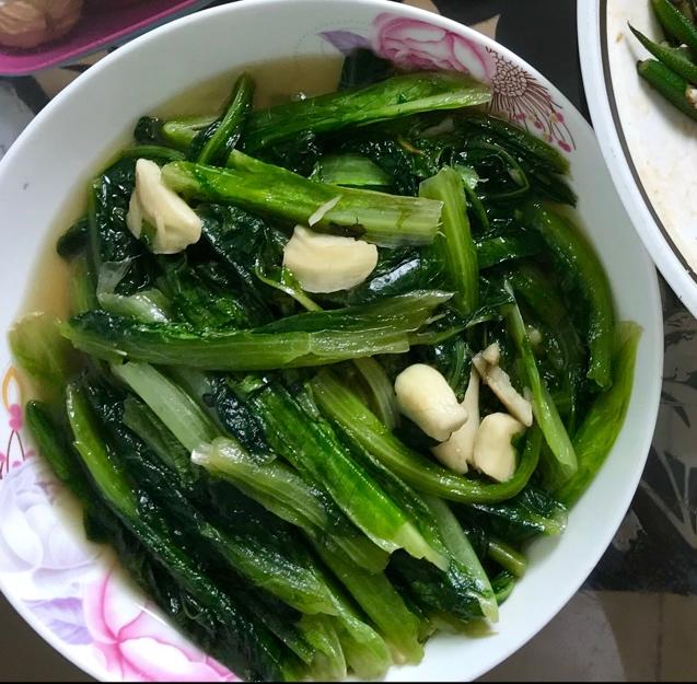 豆豉鲮鱼油麦菜