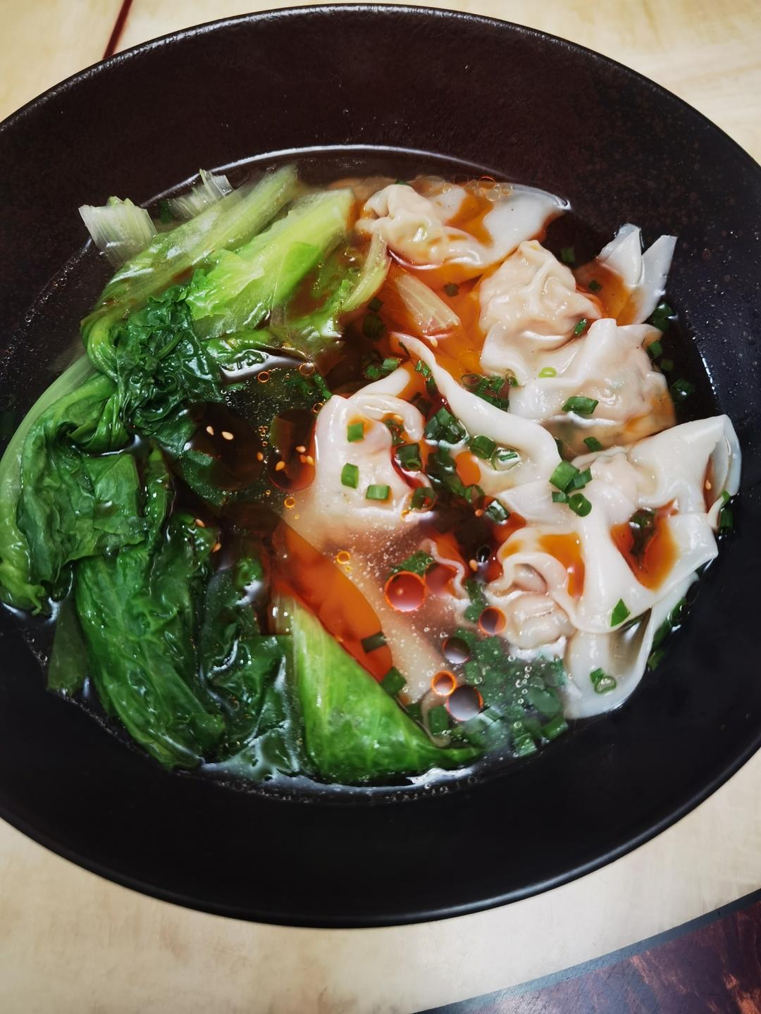 肉不柴的馄饨馅