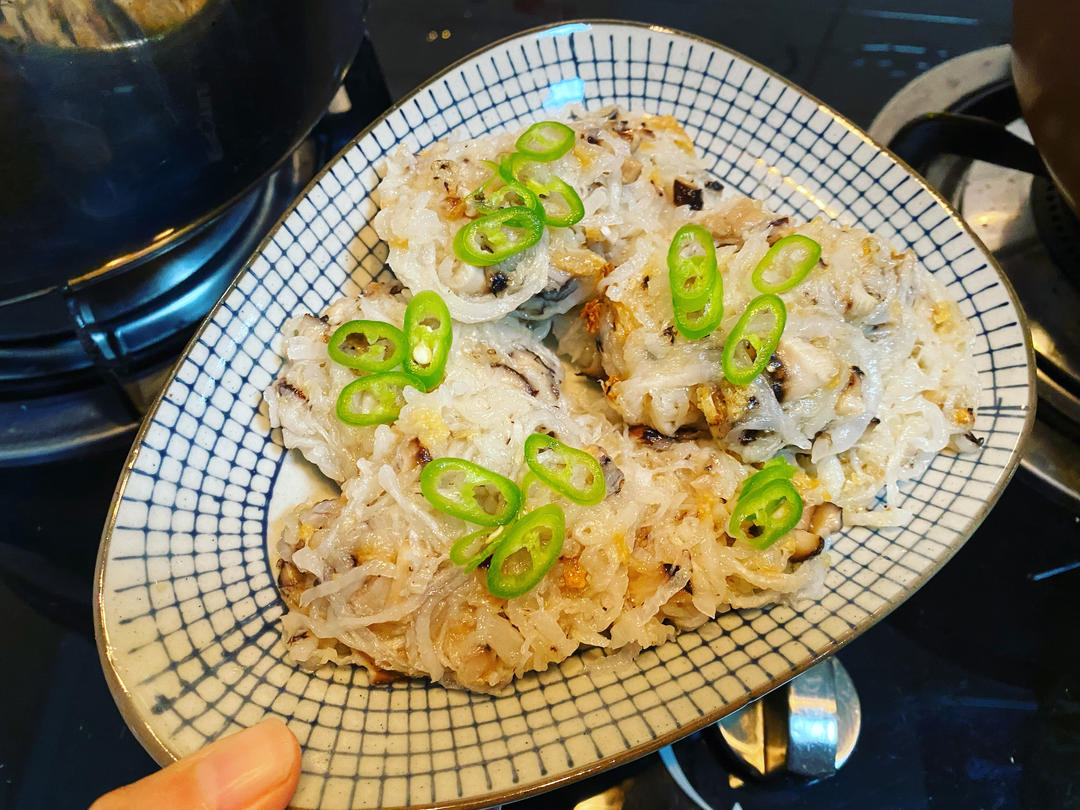 清蒸白萝卜丸子