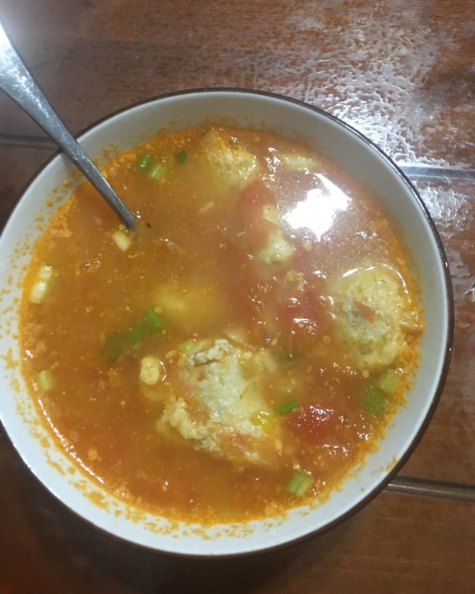【番茄鸡肉丸】