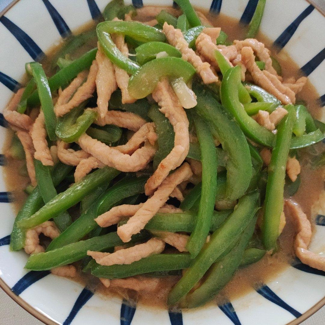 ‼️好吃到舔盘的青椒肉丝盖浇饭