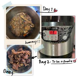 快手高压锅版红烧鸡肉的做法 步骤4