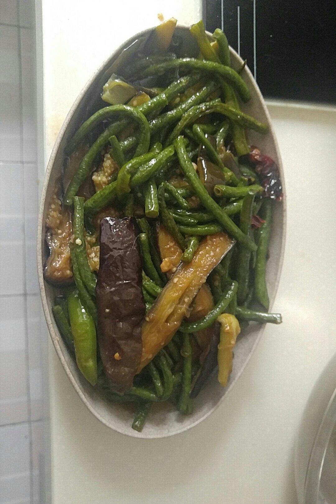 茄子豆角