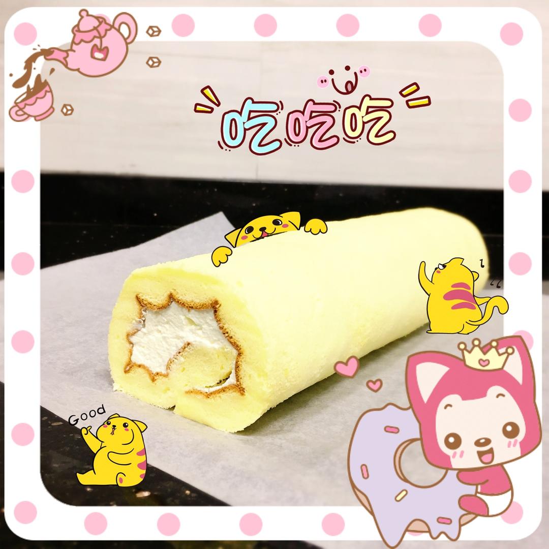 戚风蛋糕卷（小四卷）