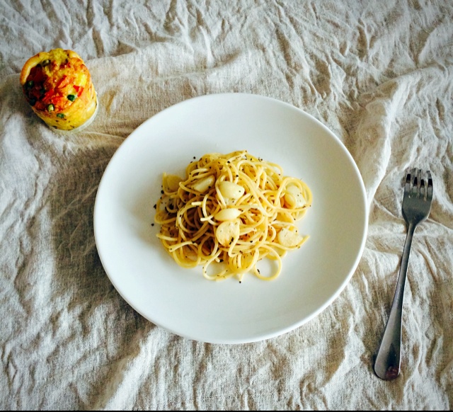 极简的美味──蒜油意面