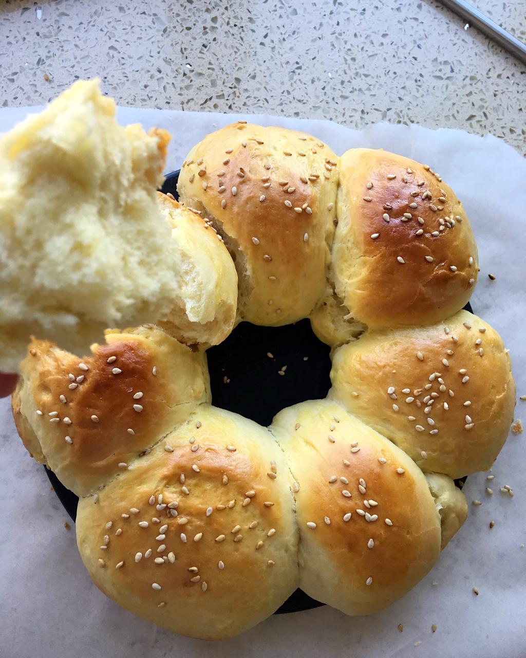 超软牛奶面包