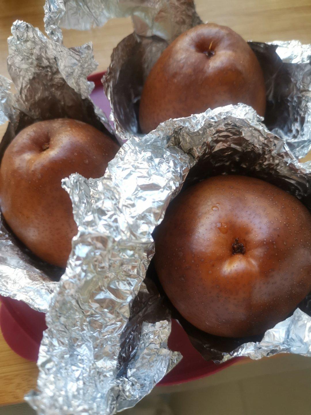 烤梨（烤箱版冰糖烤梨）