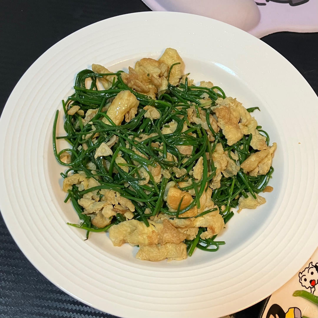 我炒了一盘世上最昂贵的葱：沙葱炒鸡蛋